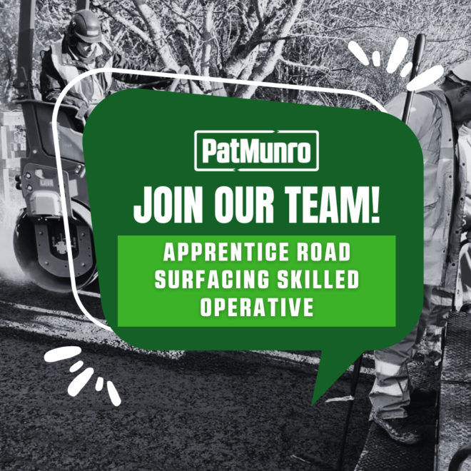 Apprentice road surfacing operative advert final